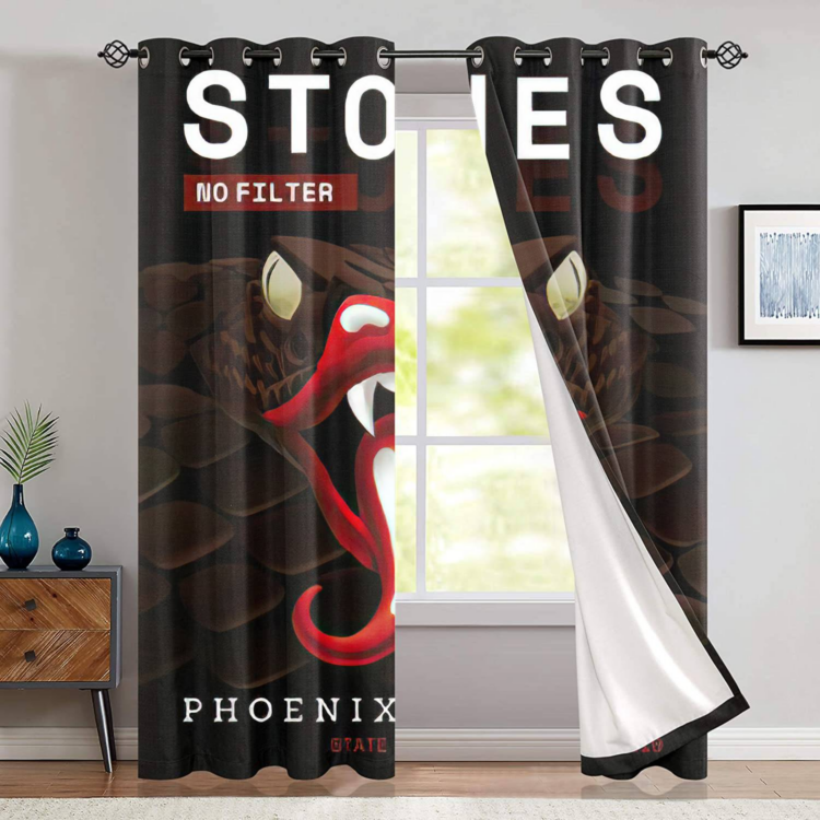 The Rolling Stones Phoenix Arizona Window Curtain