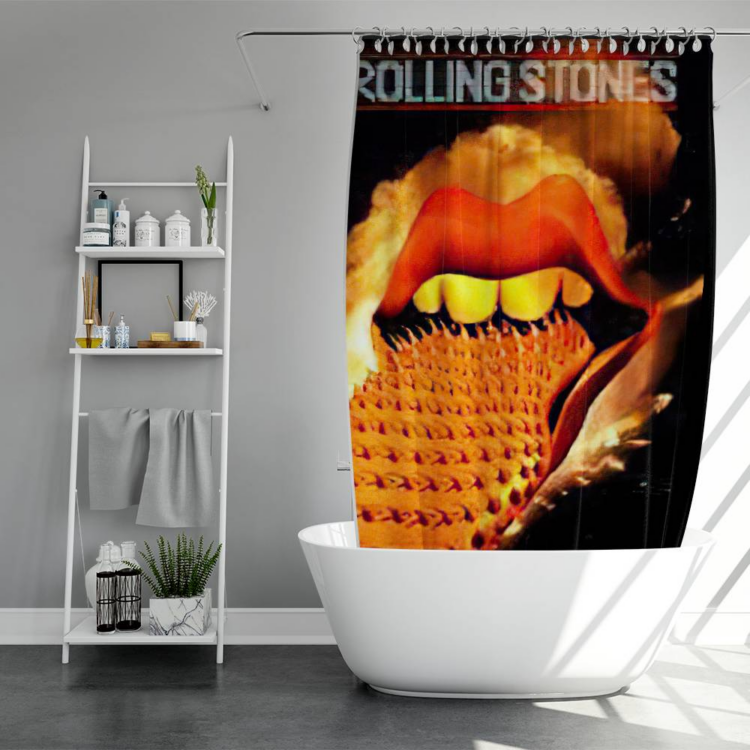 The Rolling Stones Phoenix Arizona Art Shower Curtain