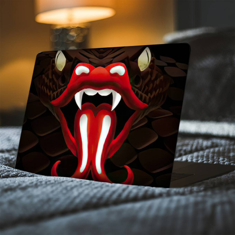 The Rolling Stones maze logo Macbook Case