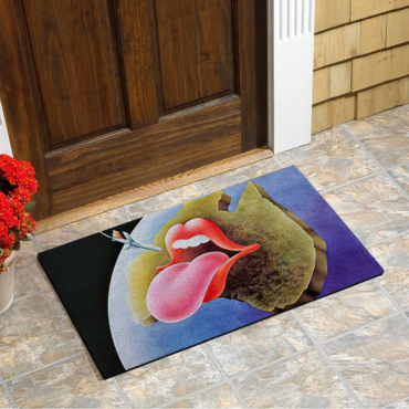 The Rolling Stones Cactus Logo Door Mat