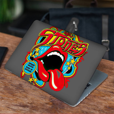 The Rolling Stones Bullet in Mouth Macbook Case