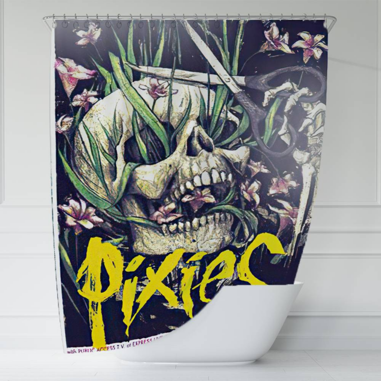 The Rolling Stones Skullcap Pixies Window Curtain