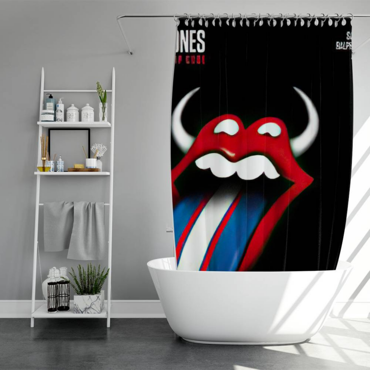 The Rolling Stones Phoenix Arizona Art Shower Curtain