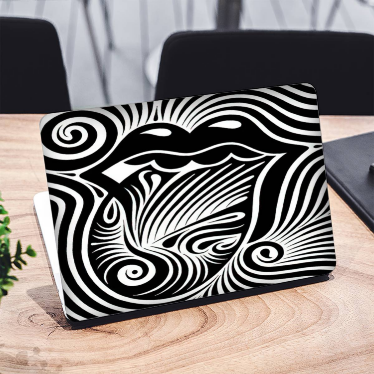 The Rolling Stones maze logo Macbook Case