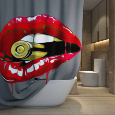 The Rolling Stones A Girl Art Shower Curtain