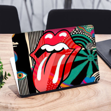 The Rolling Stones Bullet in Mouth Macbook Case