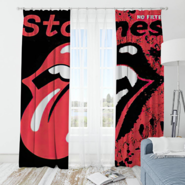 The Rolling Stones Minneapolis TCF Bank Stadium Window Curtain