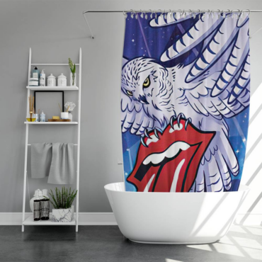 The Rolling Stones Thirsty Art Shower Curtain