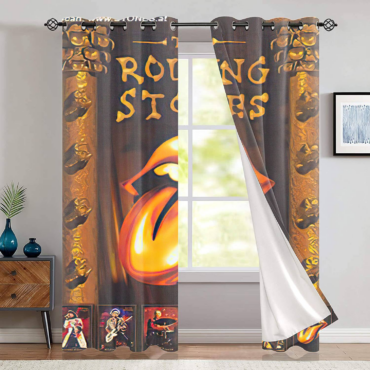 The Rolling Stones Skullcap Pixies Window Curtain