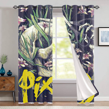 The Rolling Stones Skullcap Pixies Window Curtain