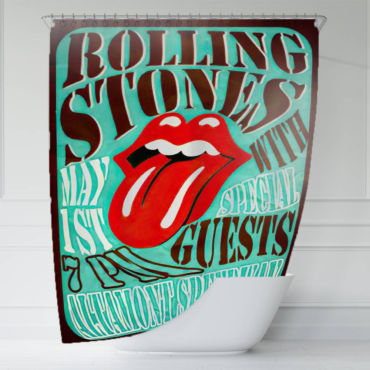 The Rolling Stones Skullcap Pixies Window Curtain