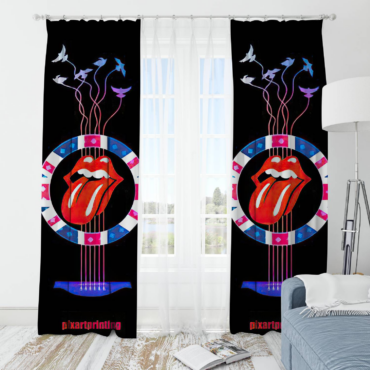 The Rolling Stones Minneapolis TCF Bank Stadium Window Curtain