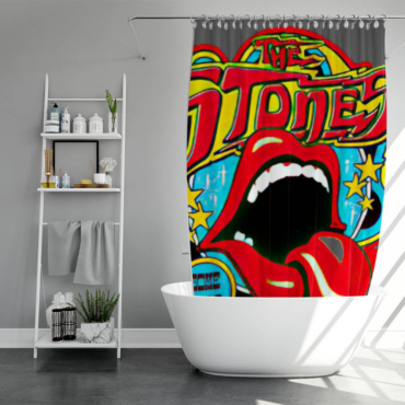 The Rolling Stones A Girl Art Shower Curtain