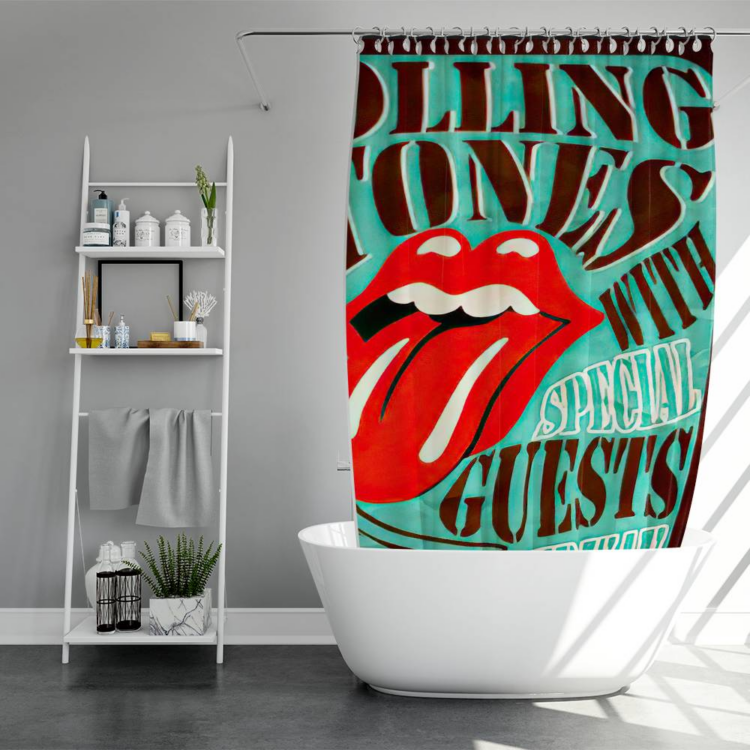 The Rolling Stones Skullcap Pixies Window Curtain