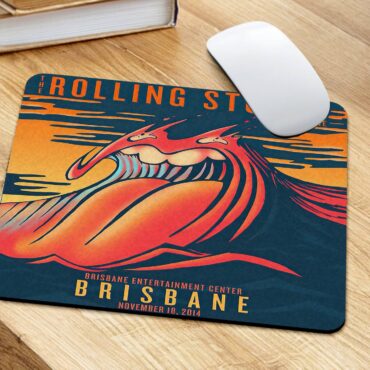 The Rolling Stones 14 On Fire Brisbane Mouse Pad