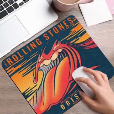 The Rolling Stones 14 On Fire Brisbane Mouse Pad