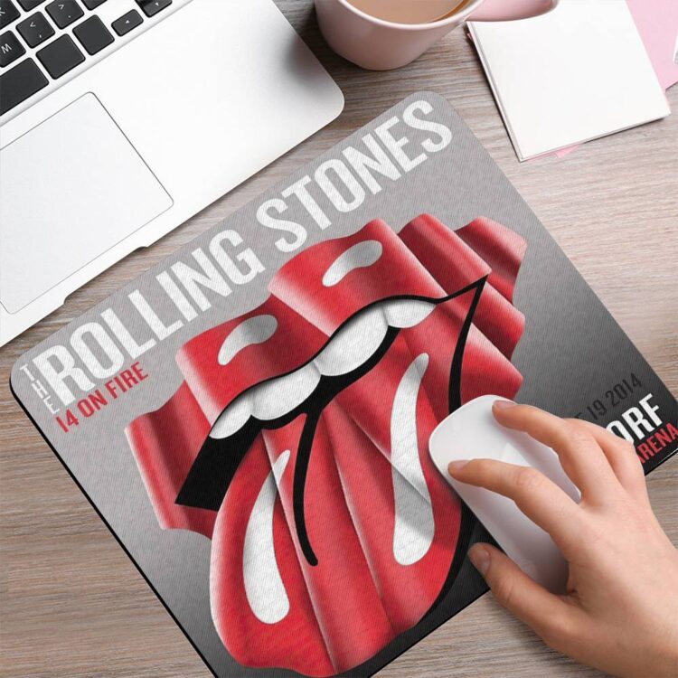 The Rolling Stones 14 On Fire Dusseldorf Mouse Pad