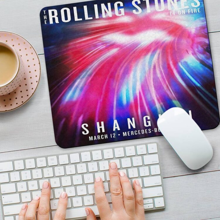 Rolling Stones 14 On Fire Shanghai Mouse Pad