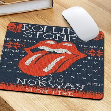 The Rolling Stones 14 On Fire Olso Norway Mouse Pad