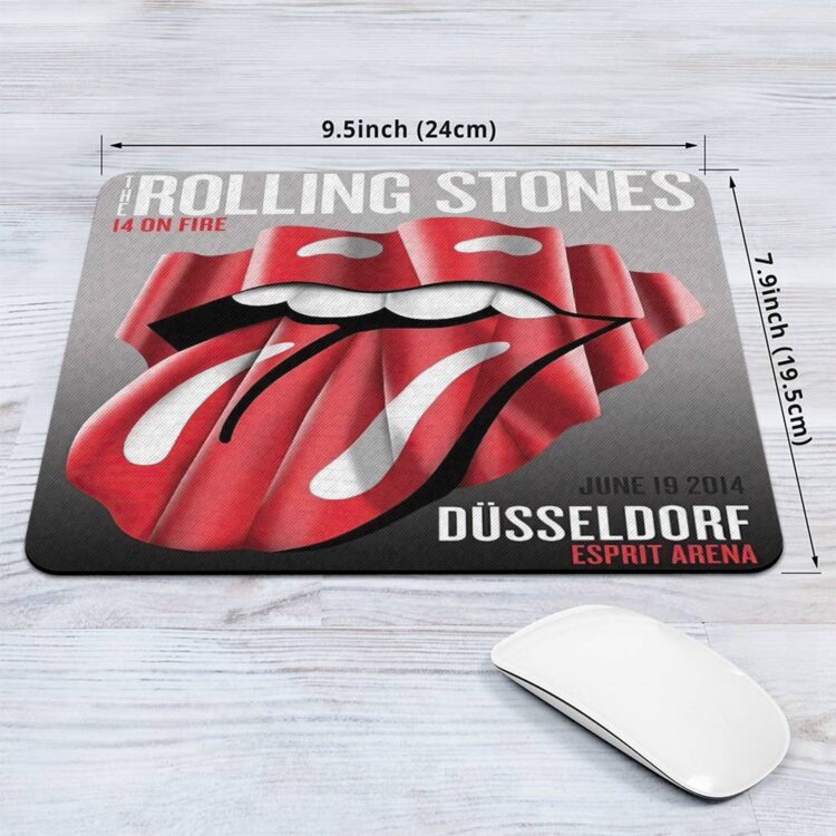 The Rolling Stones 14 On Fire Dusseldorf Mouse Pad