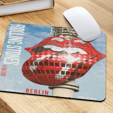 The Rolling Stones 14 On Fire Berlin Mouse Pad