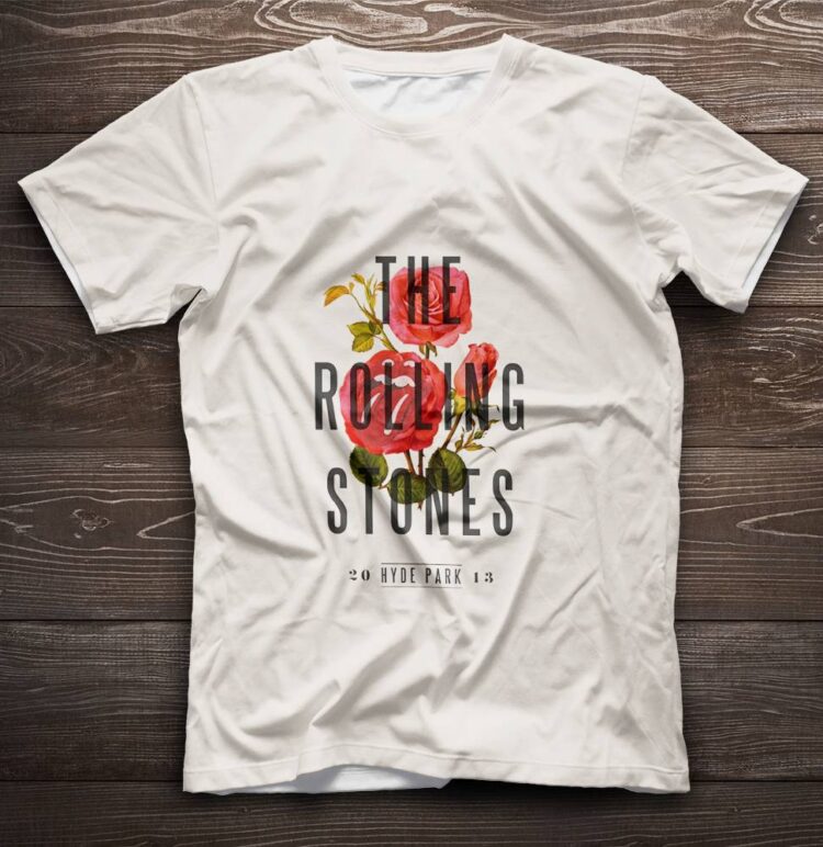 Rolling Stones Hyde Park 2013 Shirt - Linen Color