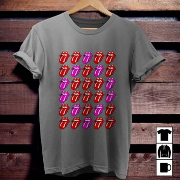 Rolling Stones Repeat Tongue Shirt