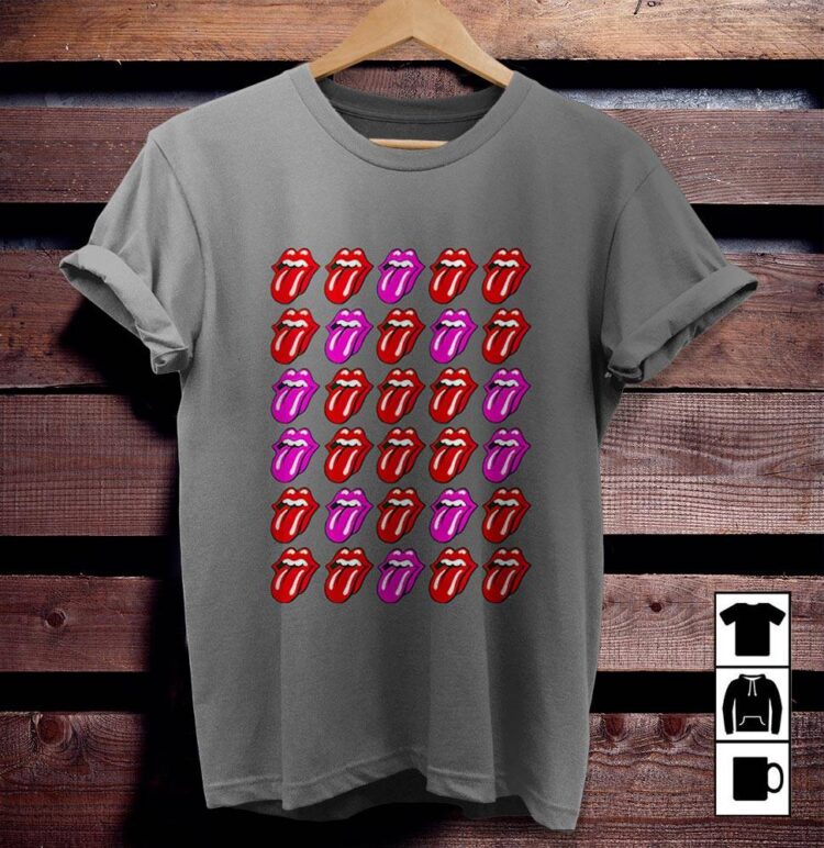 Rolling Stones Repeat Tongue Shirt