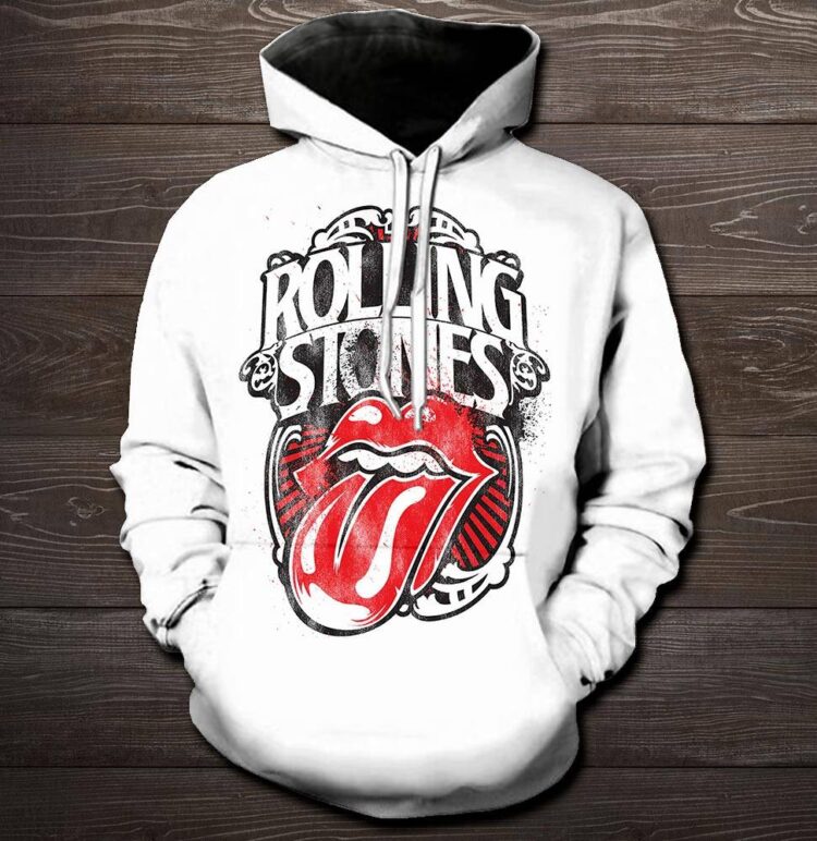 The Rolling Stones Big Tongue Grunge Badge Shirt