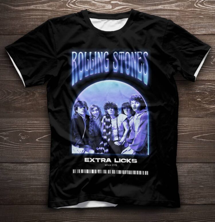 The Rolling Stones Band Extra Licks Shirt - Limited