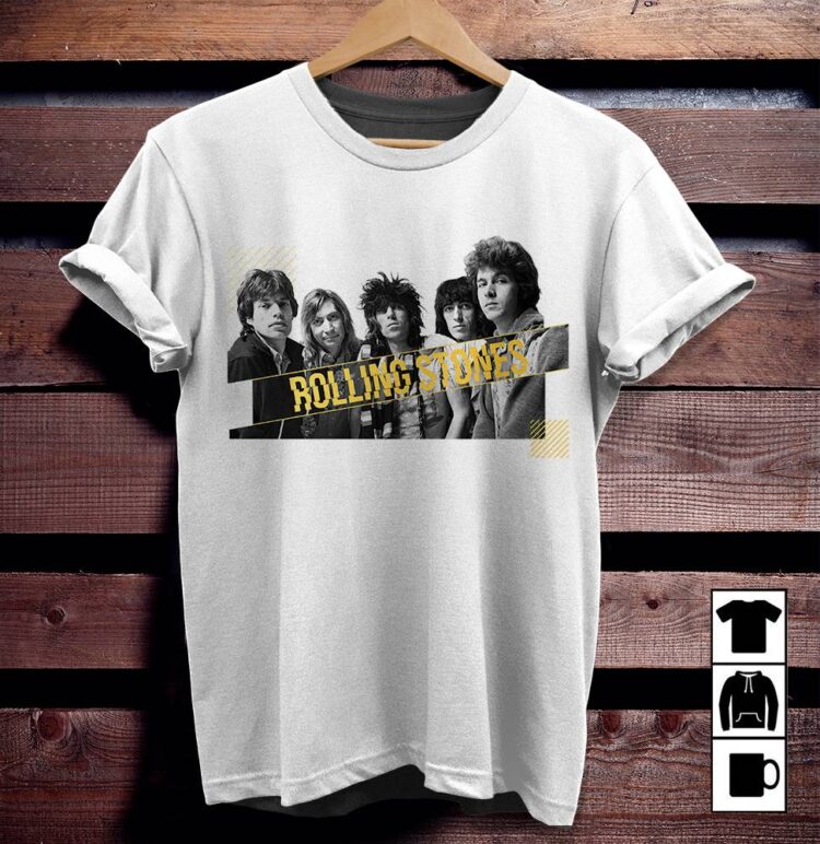 The Rolling Stones Retro Style Shirt - Limited