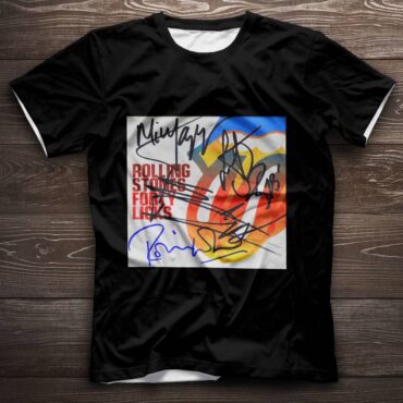 The Rolling Stones Forty Licks Signature Shirt - Limited