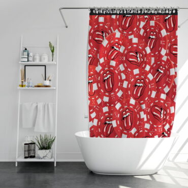 Las Vegas No Filter 2021 Tour Art Shower Curtain