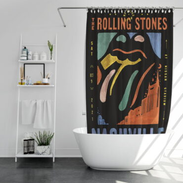 Nashville No Filter 2021 Tour Art Shower Curtain