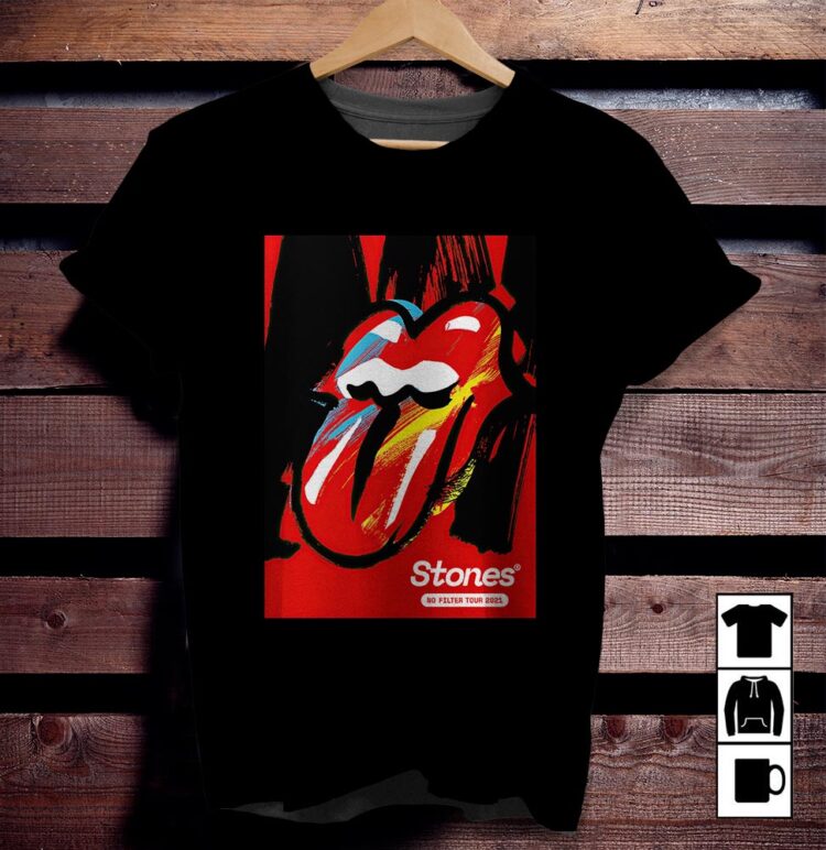 Rolling Stones No Filter 2021 Tour Program Shirt