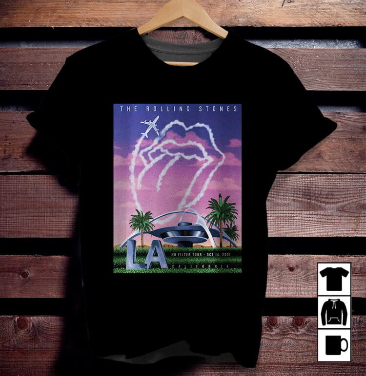 Rolling Stones Los Angeles Oct. 14 No Filter Tour 2021 Shirt