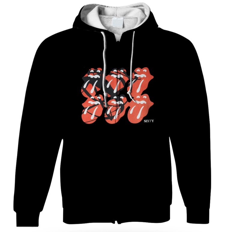 The Rolling Stones Sixty Multi Tongue Tour Shirt