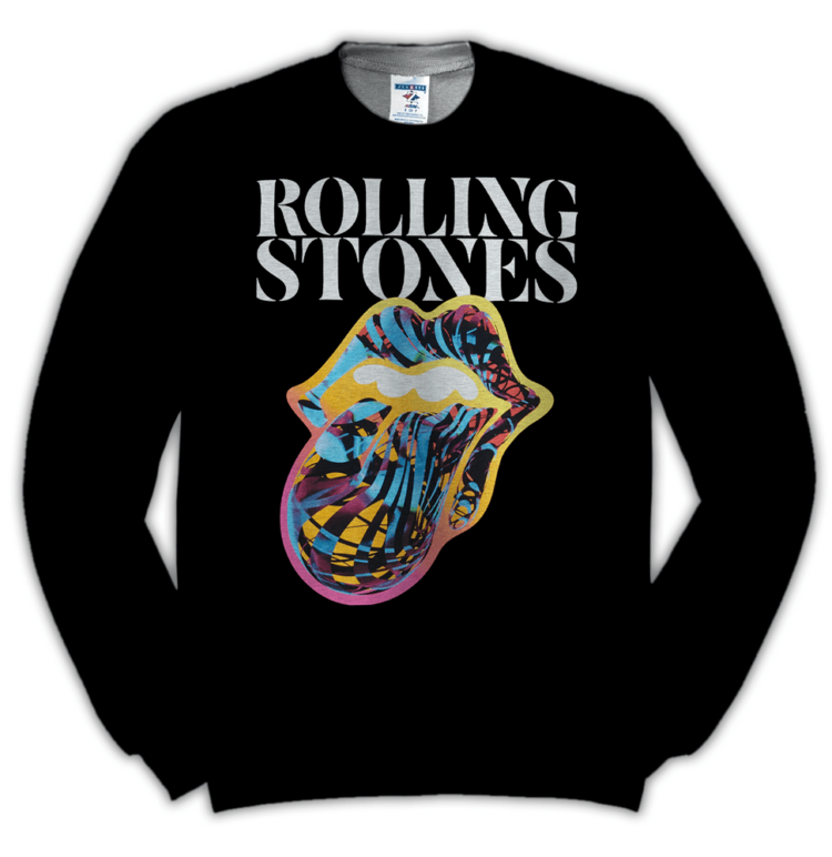 The Rolling Stones Sixty Cyberdelic Tongue Tour Shirt