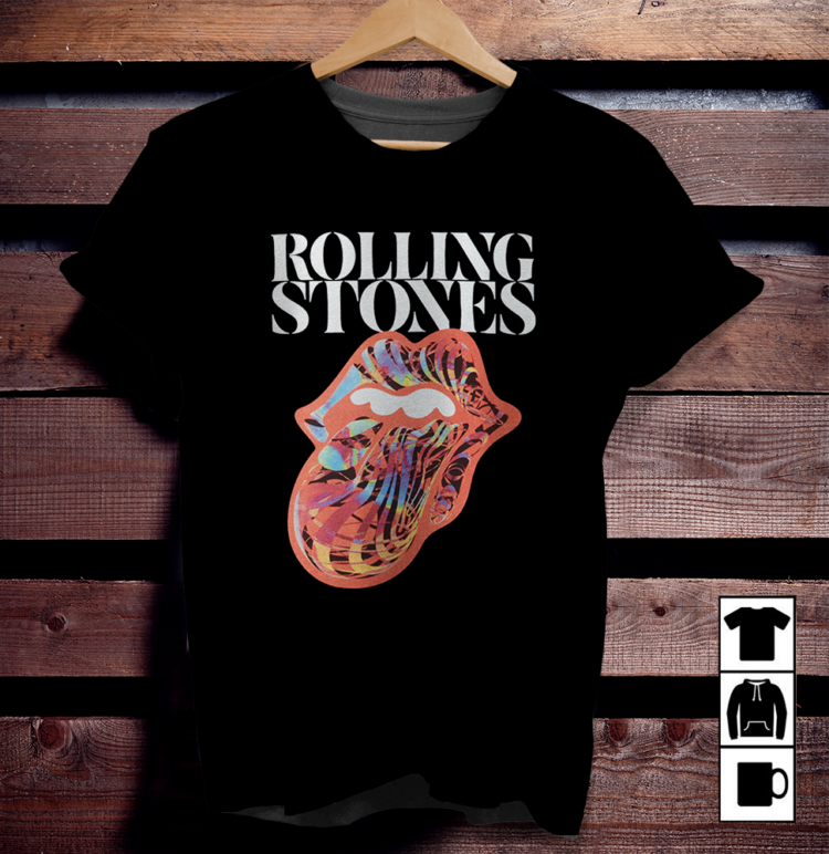 The Rolling Stones Sixty Cyberdelic Tour Shirt