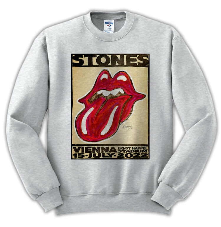 The Rolling Stones Vienna SIXTY Tour 2022 Shirt