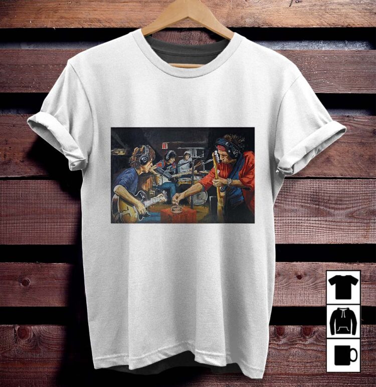 The Rolling Stones Training Oil Paint Shirt