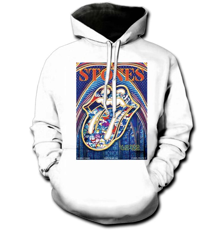 The Rolling Stones Paris SIXTY Tour 2022 Big Tongue Shirt