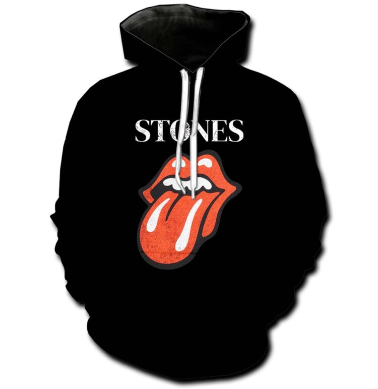 The Rolling Stones Grunge Big Tongue T-Shirt Big Tongue Shirt