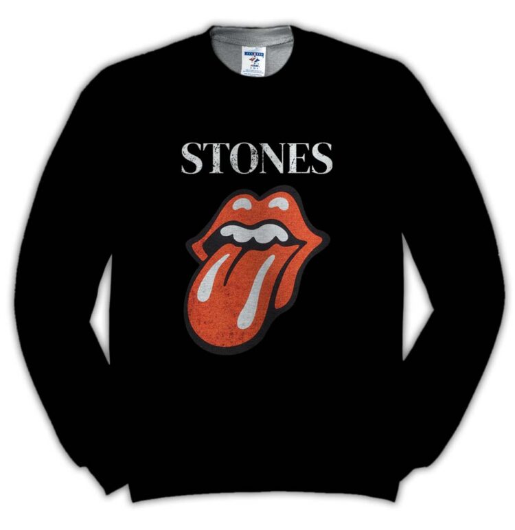 The Rolling Stones Grunge Big Tongue T-Shirt Big Tongue Shirt