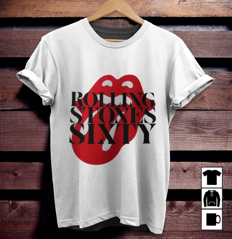 The Rolling Stones Sixty Tour Big Tongue T-Shirt Big Tongue Shirt