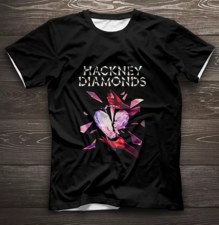 The Rolling Stones Hackney Diamond Dagger Heart Version 2 Shirt