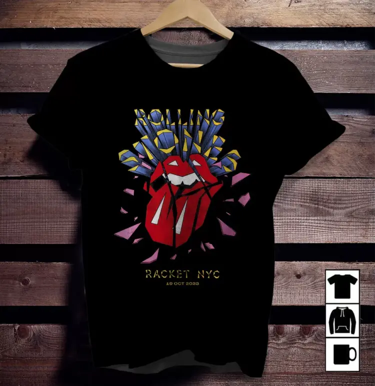 The Rolling Stones Hackney Diamond Racket NYC 2023 Shirt