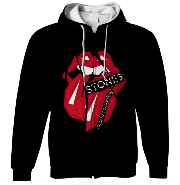 The Rolling Stones Hackney Diamond Red Tongue Shirt