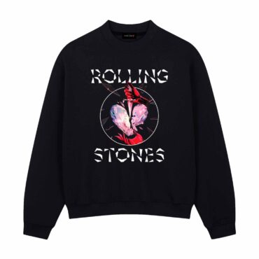 The Rolling Stones Hackney Diamonds Circle Prism Heart Shirt