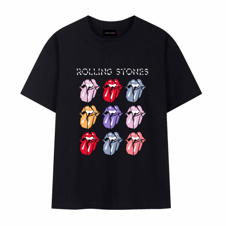 The Rolling Stones Hackney Diamonds Multi Color Tongue Shirt